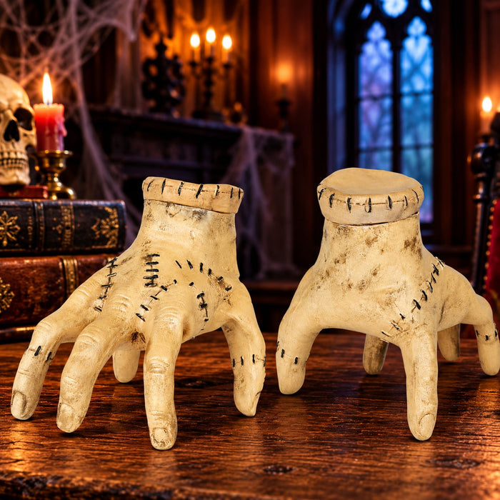 Animierte „Laufende Hand“ mit Sound & Bewegung | Halloween Deko