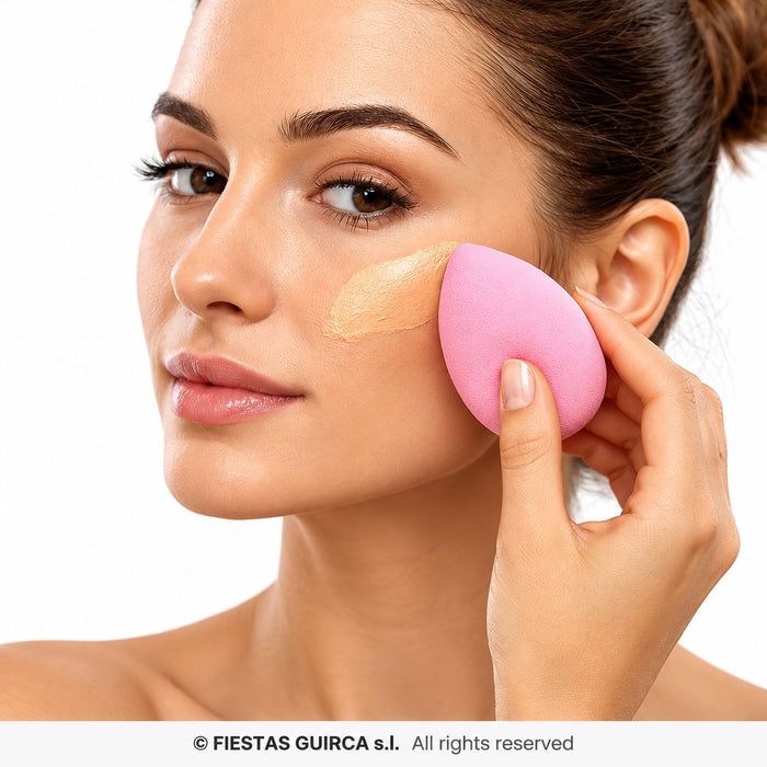 Make-up Schwamm in Ei-Form | Rosa