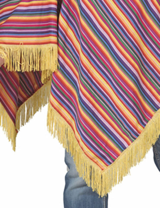 Mexikaner Kostüm Poncho "Alechandro" | Bunt
