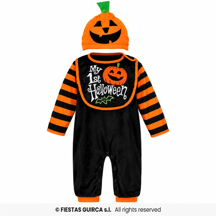 Babykostüm "My 1st Halloween - Kürbis" für Kinder | Orange