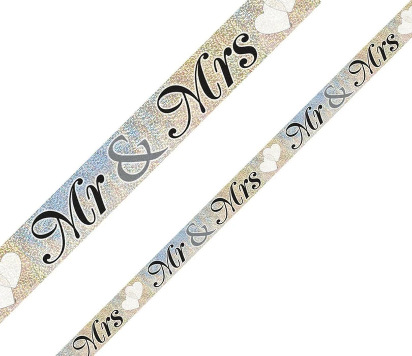 Banner Folie Mr & Mrs Prism. ca. 360cm