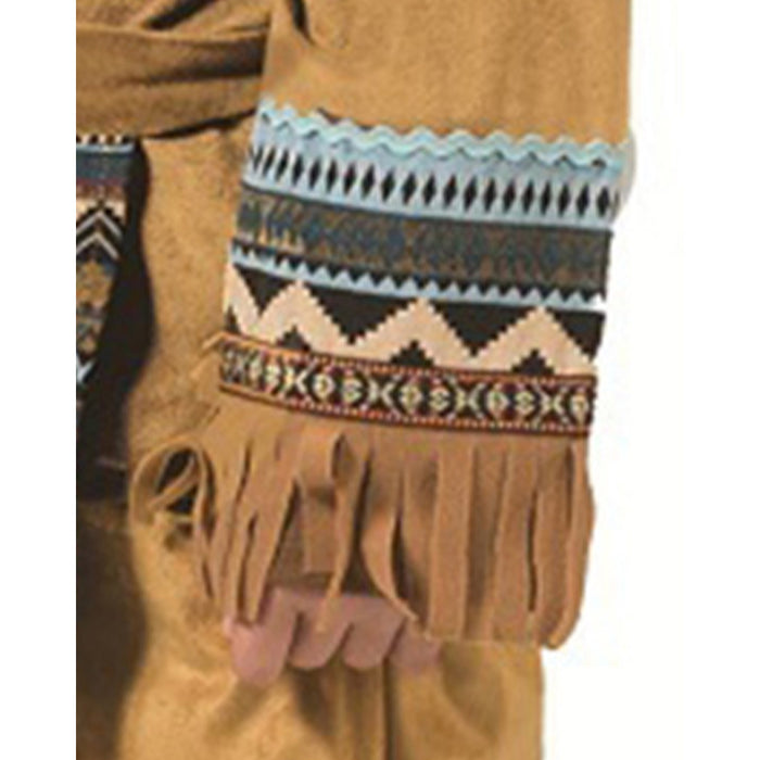 Indianer Kostüm "Cherokee" für Jungen | Braun Türkis