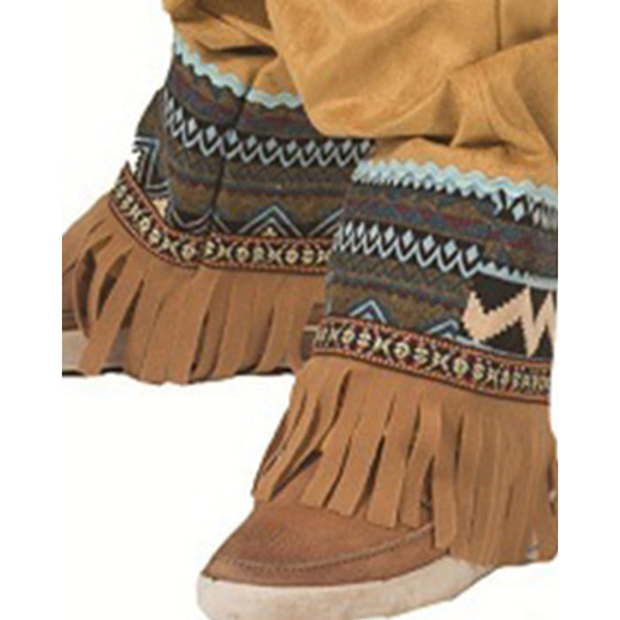Indianer Kostüm "Cherokee" für Jungen | Braun Türkis