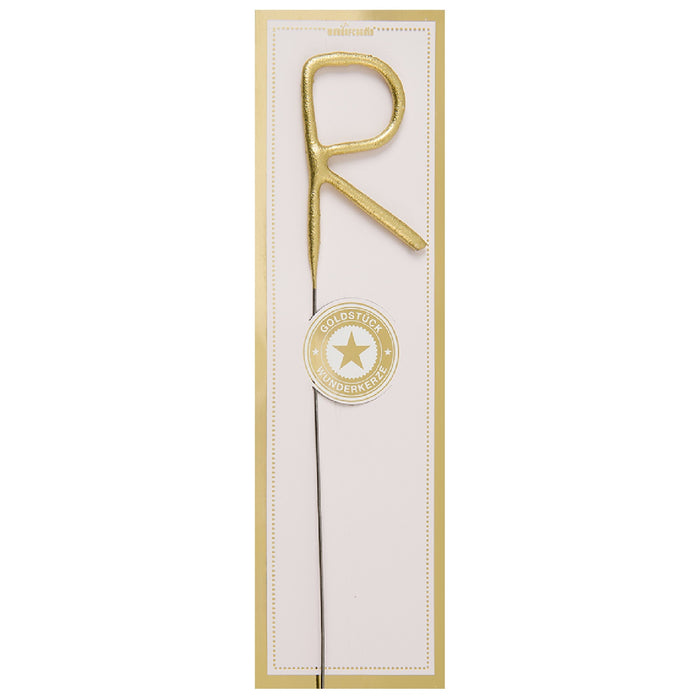Wunderk. Buchstabe Classic  R  6,5cm 35s | Gold