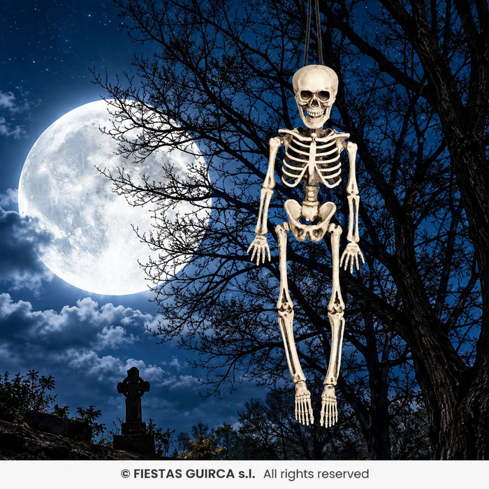Hängefigur "Skelett" 40 cm | Halloween Dekoration