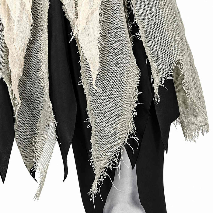 "Skelett" Kostüm mit Kapuze für Mädchen | Kleid und Hose