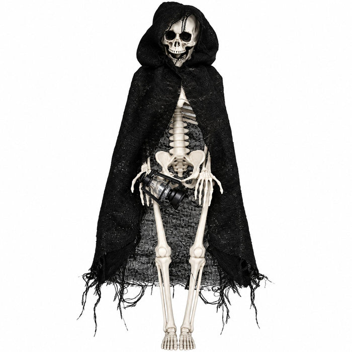 Hängefigur Skelett „Totenwächter“ 40 cm | Halloween Dekoration