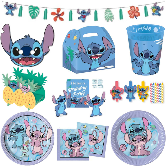 "Stitch & Angel" Partydeko Artikel