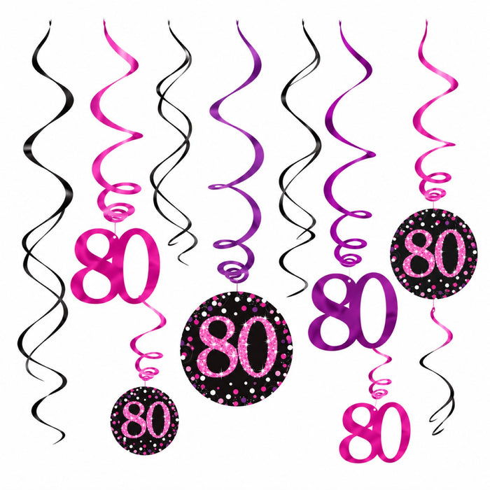 Swirldeko HB #80 Pink Sparkling 12Stk.