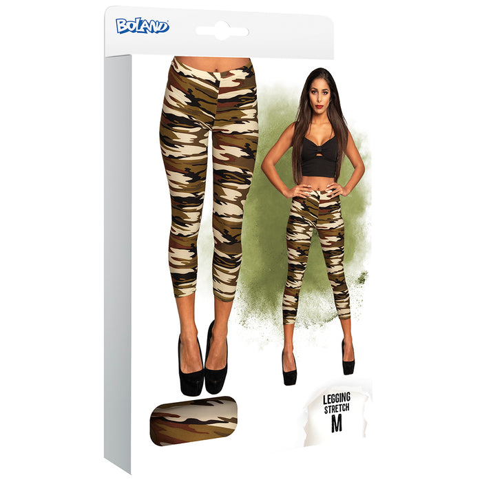 Army Camouflage Leggings für Damen Gr. M
