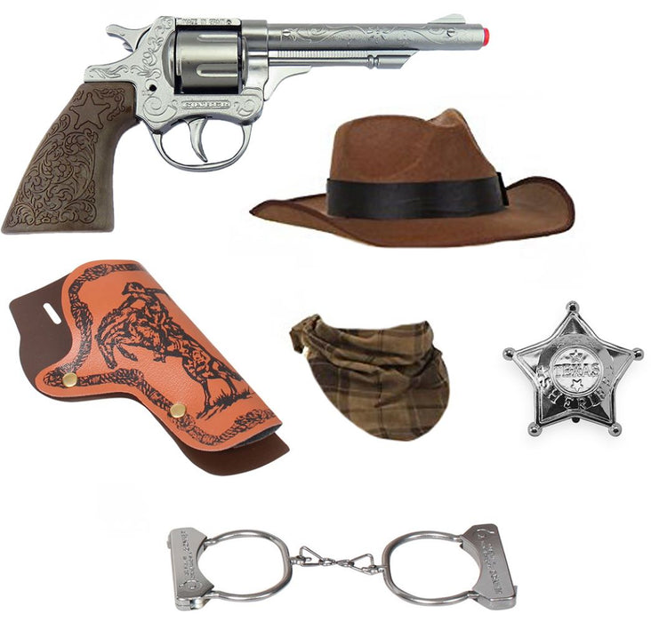Gonher 880/0 Cowboy Set zum Kostüm - 6-tlg.