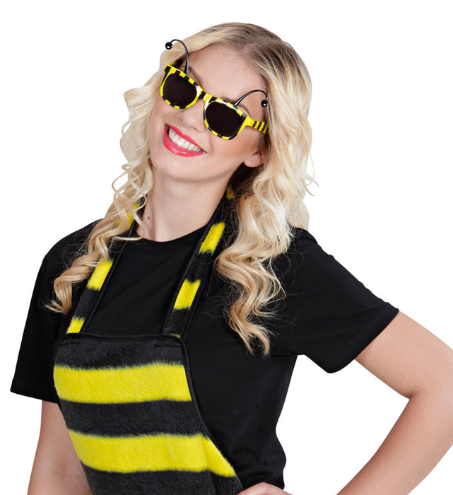 Bienen Brille für Erwachsene | Gelb/Schwarz