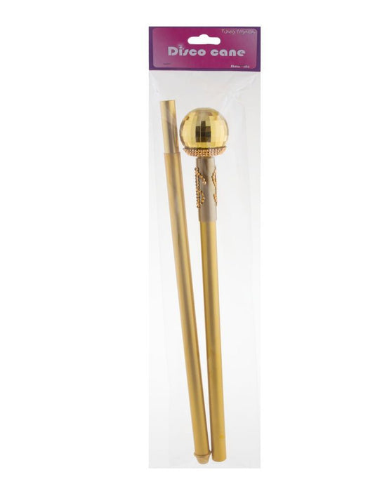 Gehstock aus Kunststoff | Dollar Gold - 100 cm