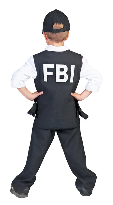FBI Agent Kostüm Polizist für Jungen
