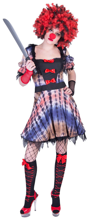 Grusel Killer Clown Lea - Kostüm für Damen
