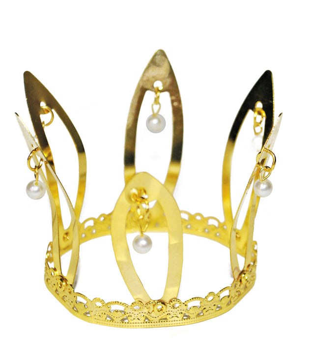 Goldene Prinzessin Krone zur Auswahl - Märchen Kostüm Königin Froschkönig