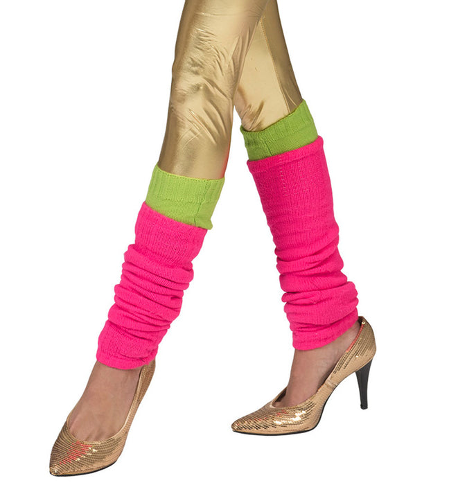 Neon Overknee Stulpen | Fluo Grün