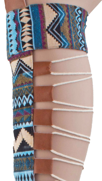 Indianerin Cherokee Beinstulpen für Damen