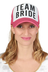 "Bride to Be" Cap Schirmmütze Team Bride | Rosa