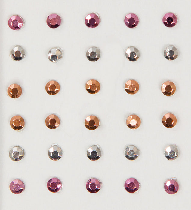 Metallic Diamond Skinjewels Schmucksteine | Mehrfarbig