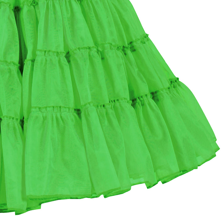 Volumen Petticoat für Damen 53 cm | Grün