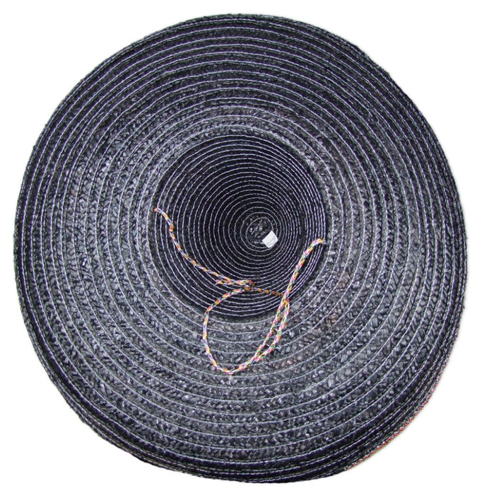 Mexikaner Sombrero mit Troddeln - 60 cm Durchmesser | Schwarz