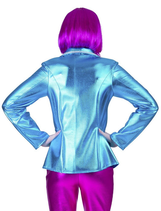 Disco Fever Jacke für Damen - Blau