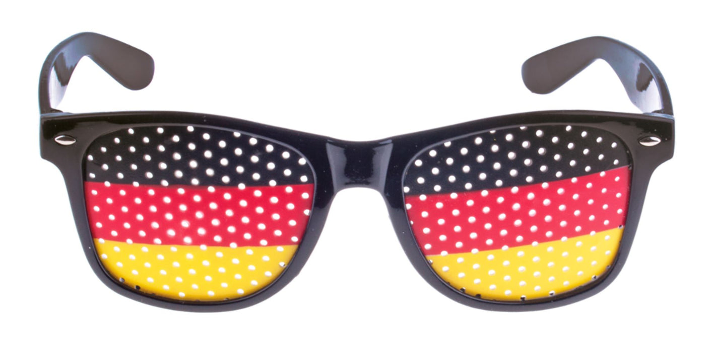 Deutschland Fan Artikel "Party Brille" | Schwarz Rot Gelb