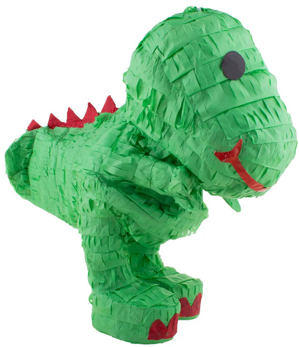 feiermeier Dino-Pinata Set für Kindergeburtstag – mit Schläger, Maske & Konfetti