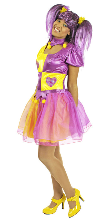 Clown Graziella Kostüm Damen Clownette