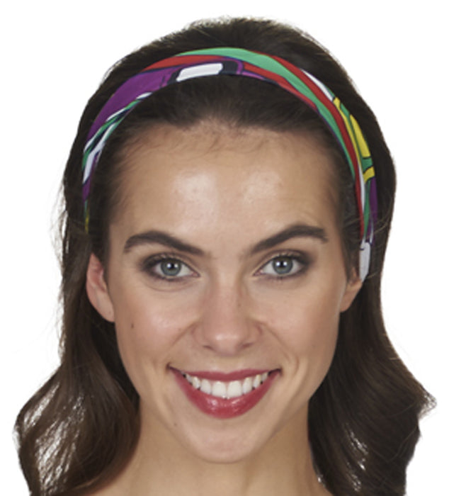 Hippie Retro Kostüm "Felicity" für Damen | Lila Bunt