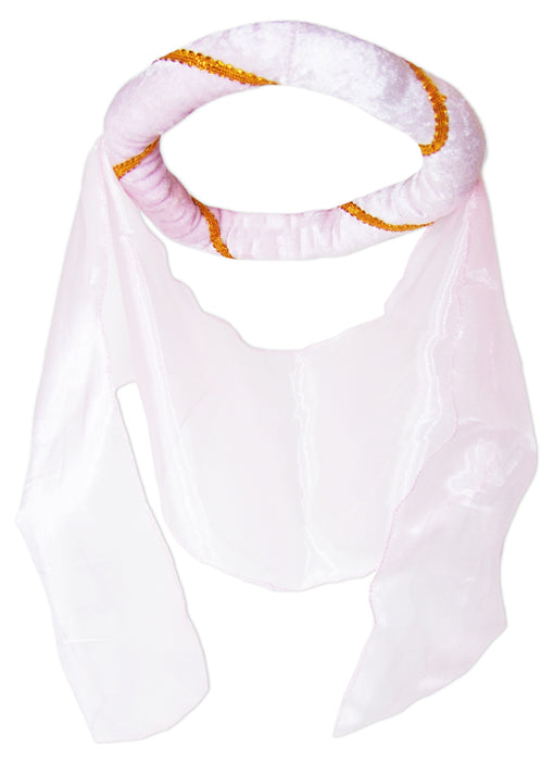 Mittelalter Haarband Helena für Mädchen | Rosa Gold