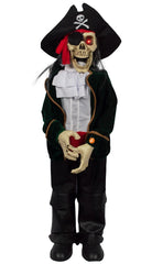 Geister Pirat mit Licht, Bewegung und Sound - 100 cm