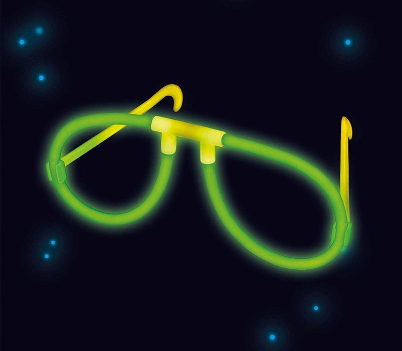 Knicklicht Brille Partybrille - Gelb/Grün