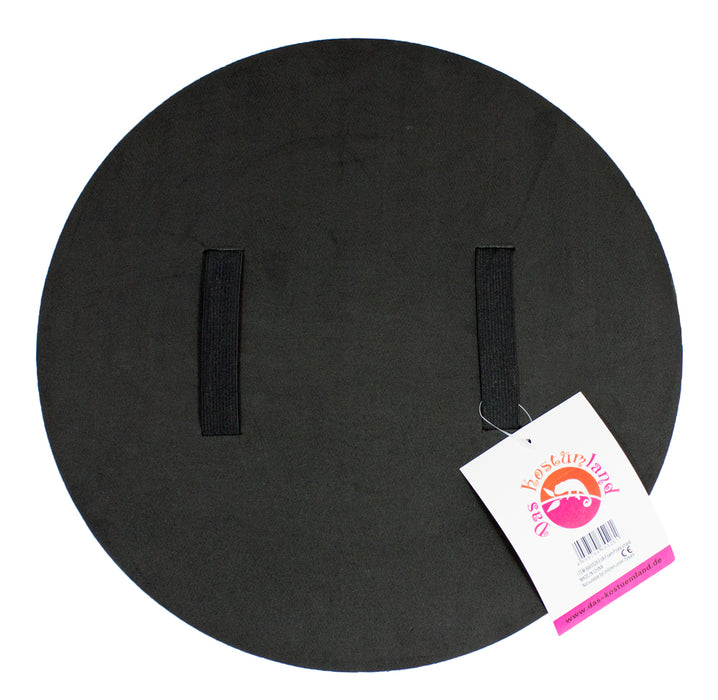 Schaumstoff Piraten Schild mit Totenkopf - Grau Rot 33 cm