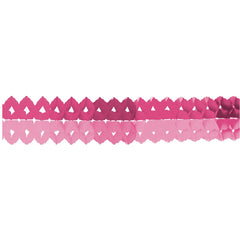 "Hot Pink" Mini Girlanden Rosa / Pink 200 cm - 2 Stück