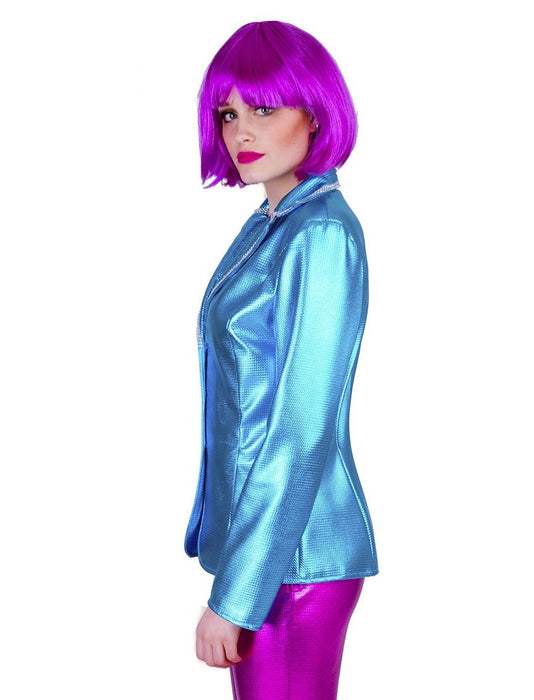 Disco Fever Jacke für Damen - Blau