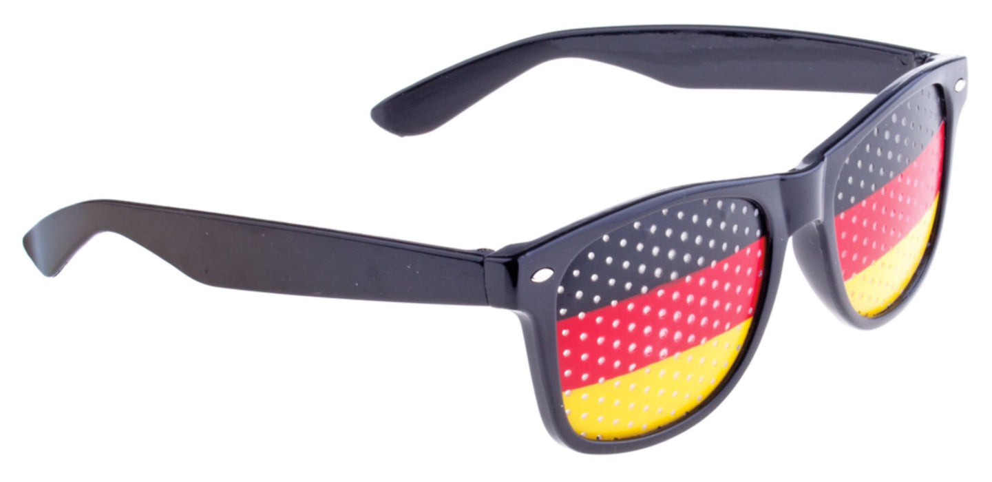 Deutschland Fan Artikel "Party Brille" | Schwarz Rot Gelb