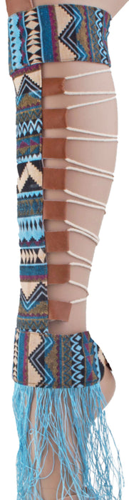 Indianerin Cherokee Beinstulpen für Damen