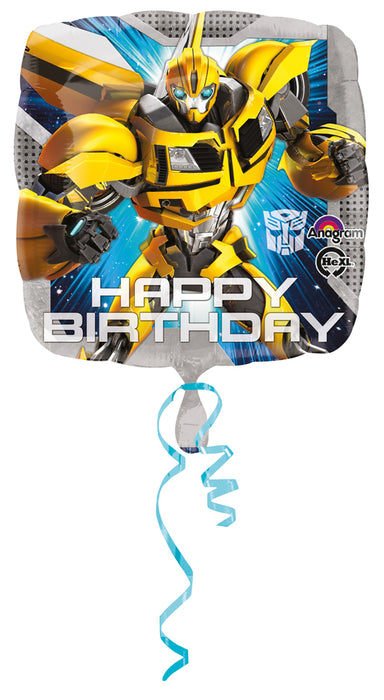 "Happy Birthday" Transformers Folienballon ABC18