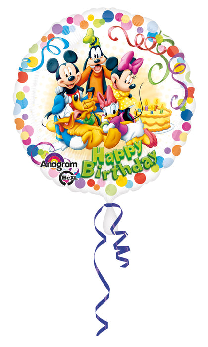 ABC18 "Happy Birthday" Mickey & Friends Folienballon 43 cm