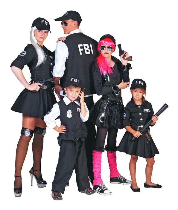 FBI Agent Kostüm Polizist für Jungen