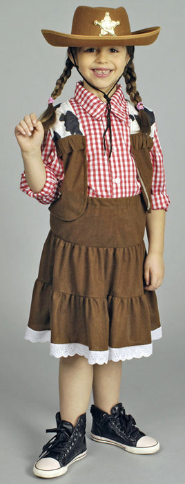Cowgirl Jeana Kostüm für Mädchen