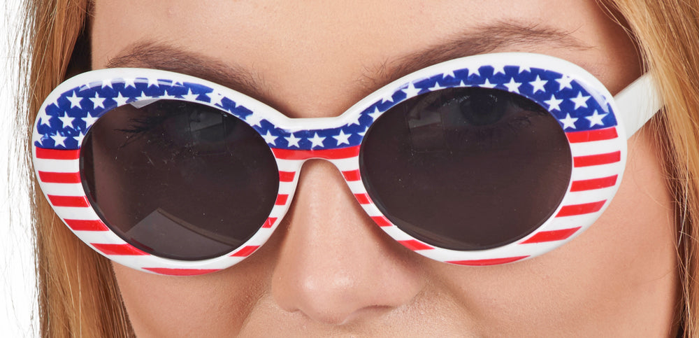Brille "Miss America" - Mehrfarbig