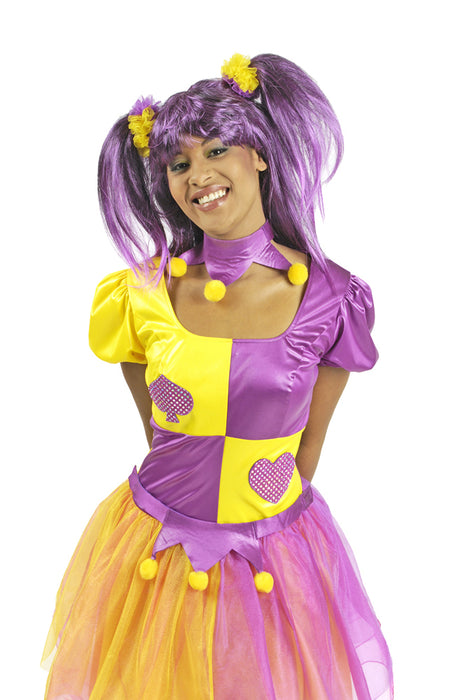 Clown Graziella Kostüm Damen Clownette