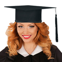 Doktorhut Schwarz | Doktorandenhut für Abifeier und Uni-Abschlussparty