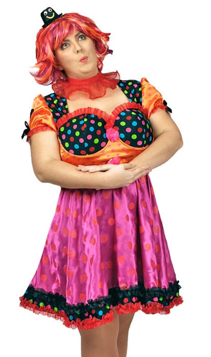 Clown "Antonella" Kostüm für Damen | Lustige Verkleidung