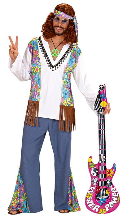 Aufblasbare Gitarre "Hippie" 23944 - 105 cm