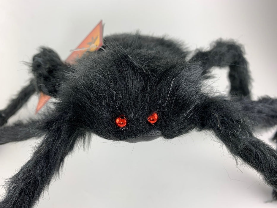 Spinne 40 cm - Gruselige Party Dekoration für Halloween und Geisterparty