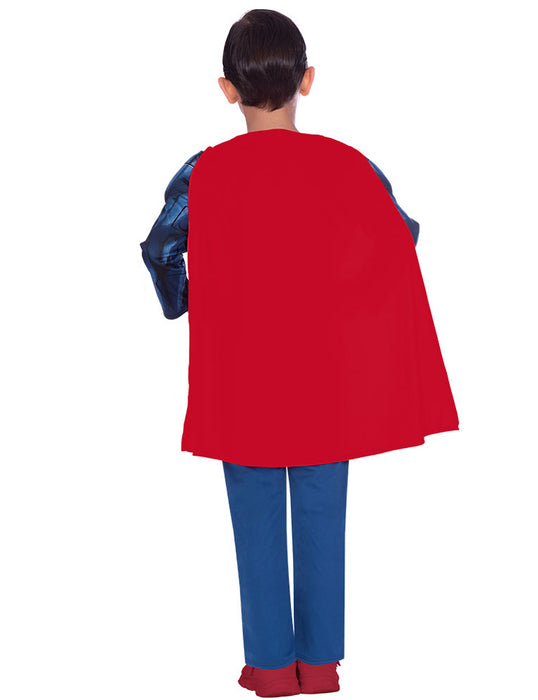 Superman Kostüm Classic für Jungen - Rot Blau | DC Super Heroes Kinderkostüm